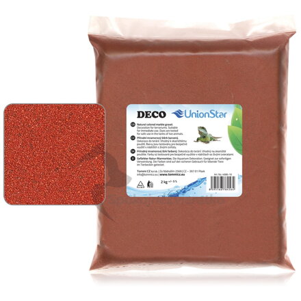 Terarijní písek terakota 2kg DECO