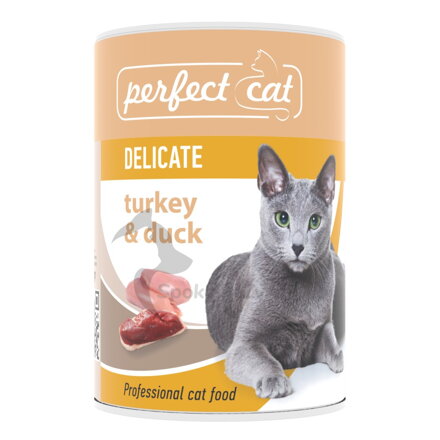 Perfect Cat Turkey & Duck (DELICATE) 400g