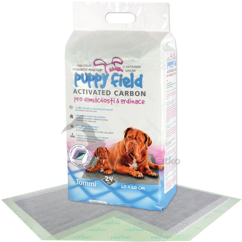 Puppy Field Carbon pads, 24ks