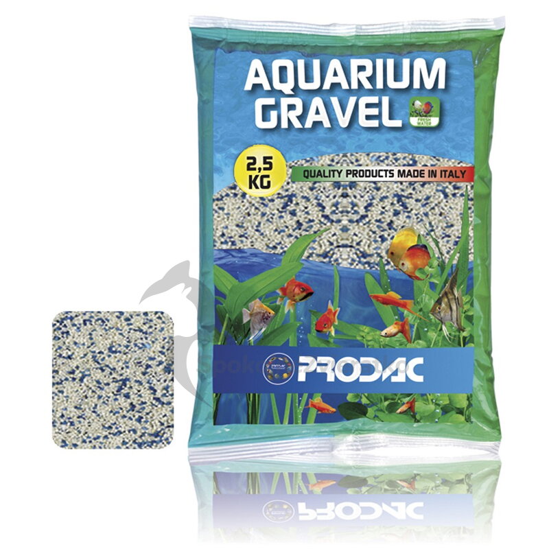 Prodac Fine sand white/blue, 2,5kg