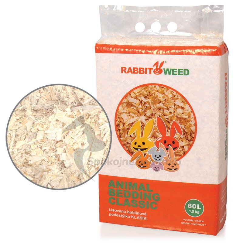 Rabbit Weed hobliny klasik, 4x 60l, cena za 1ks