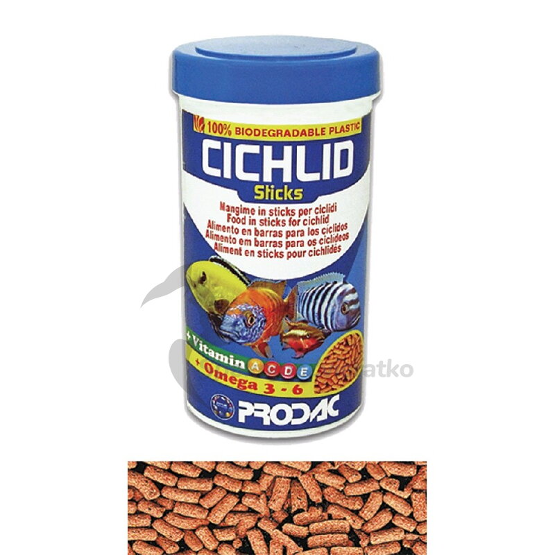 Prodac Cichlid Sticks, 90 g